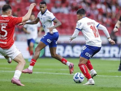 Bahia vence Internacional e retorna ao G-5 com nove jogos de invencibilidade no Brasileirão