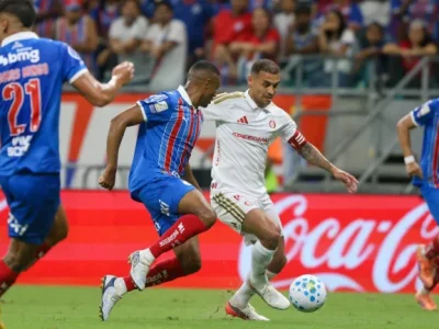 Inter perde para o Bahia e se complica na zona de rebaixamento do Campeonato Brasileiro