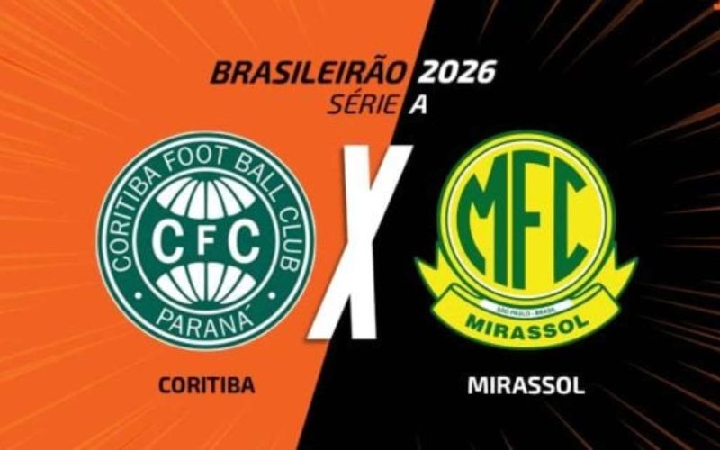 Coritiba busca vitória no Couto Pereira para entrar no G-6 contra o desgastado Mirassol no Brasileirão