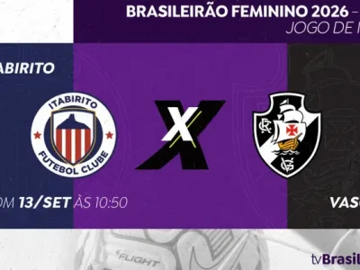 TV Brasil transmite final da Série A2 do Brasileirão Feminino entre Itabirito e Vasco neste domingo
