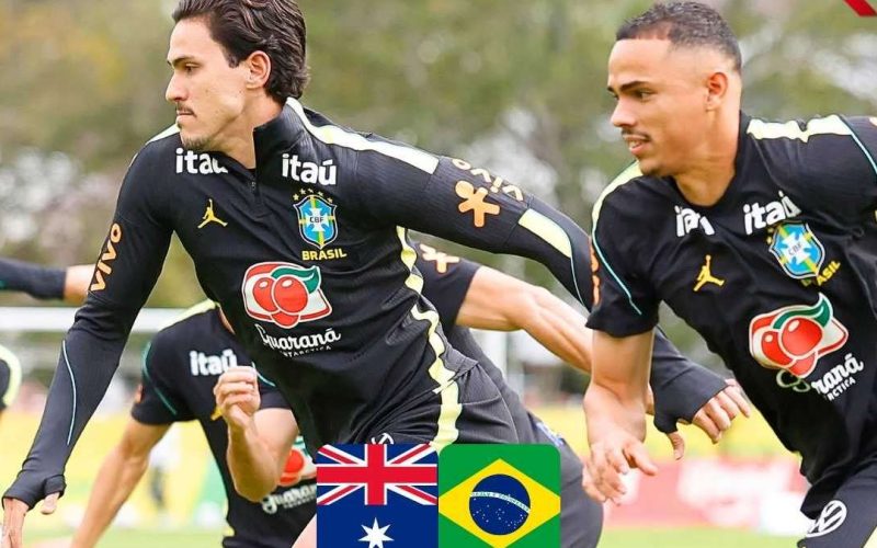 Brasil enfrenta a Austrália em amistoso decisivo com mudanças na escalação; veja onde assistir