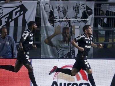 Santos bate o Cruzeiro por 2 a 1 e se afasta da zona de rebaixamento no Brasileirão