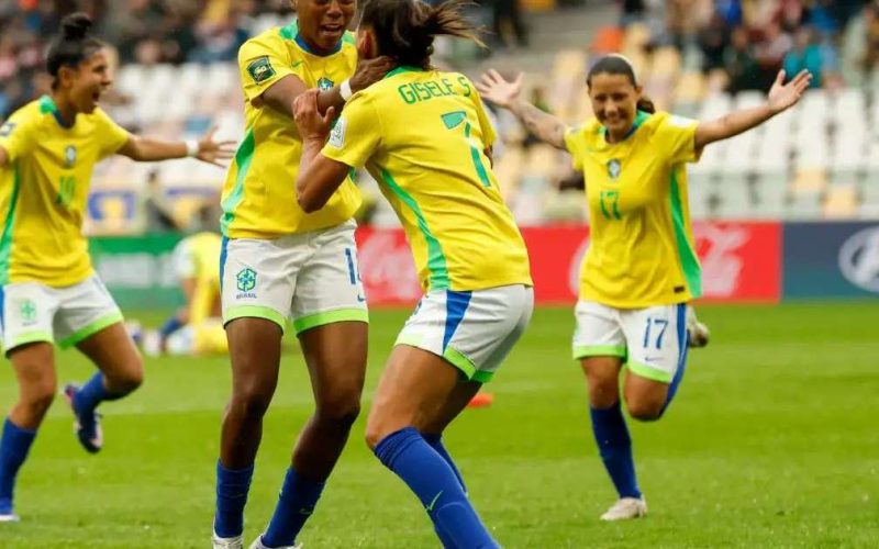 Brasil enfrenta os Estados Unidos nas oitavas da Copa do Mundo Feminina Sub-20 após 100% de aproveitamento na fase de grupos
