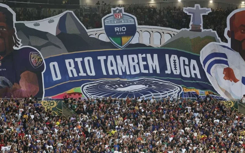 NFL no Maracanã: Evento bate recorde de público em 2026 com 72.792 torcedores