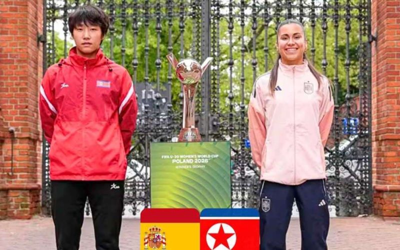 Espanha e Coreia do Norte duelam por título inédito na final da Copa do Mundo Sub-20 Feminina neste domingo