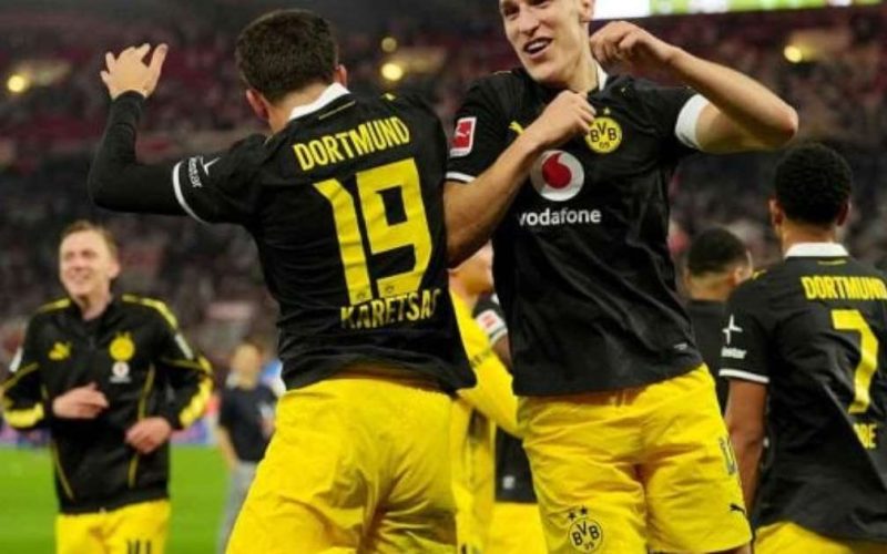 Dortmund vence Stuttgart com gol de Beier e mantém 100% na Bundesliga, reassumindo a liderança isolada