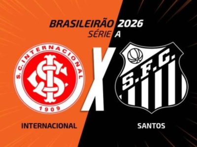 Internacional e Santos se enfrentam em duelo crucial contra o rebaixamento no Beira-Rio