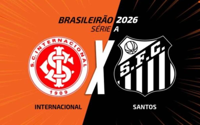 Internacional e Santos se enfrentam em duelo crucial contra o rebaixamento no Beira-Rio