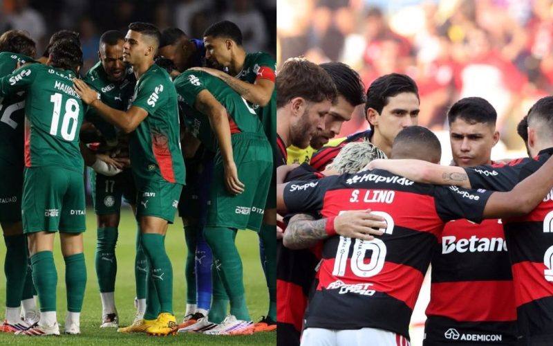 Palmeiras e Flamengo duelam em busca do título do Brasileirão; confira os próximos jogos