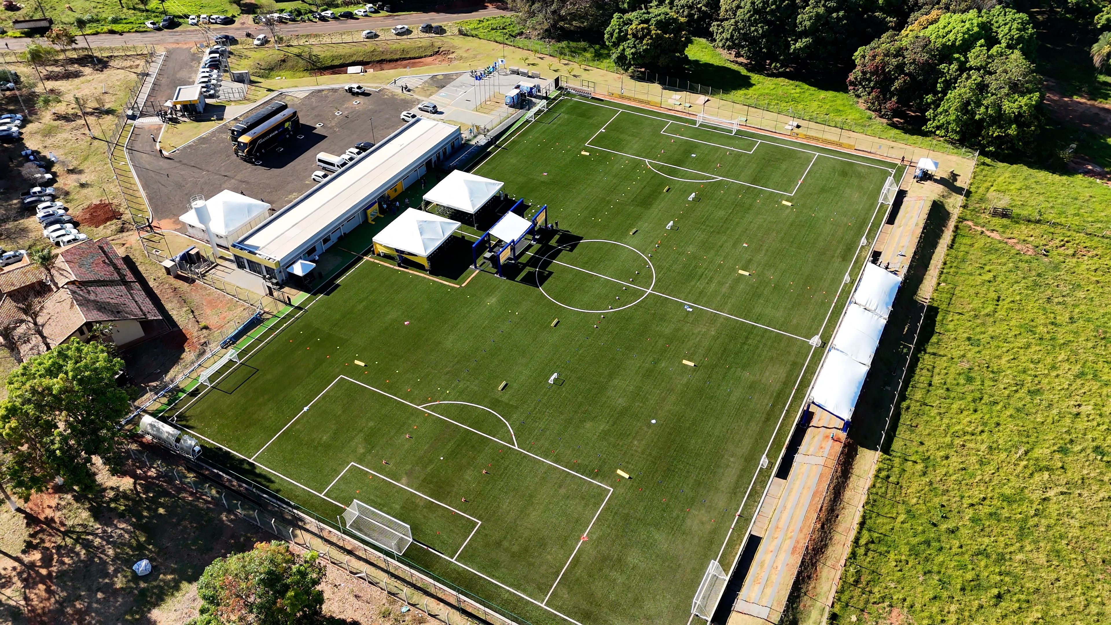 CBF inaugura primeiro Centro de Desenvolvimento de Futebol do Centro-Oeste em Mato Grosso do Sul