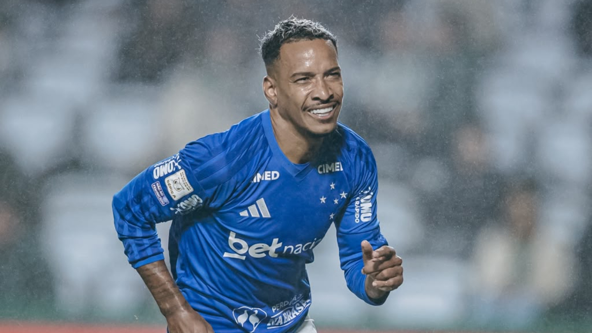 Matheus Pereira, meia do Cruzeiro - (foto: Igor Barrankievicz/Cruzeiro)