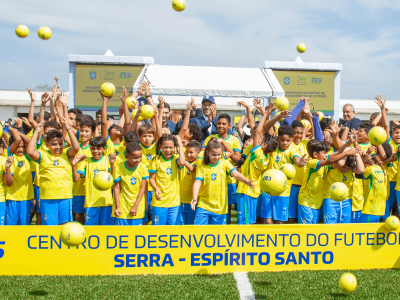 CBF Inaugura Centro de Desenvolvimento do Futebol Geovani Silva e Homenageia Ídolo Capixaba em Serra