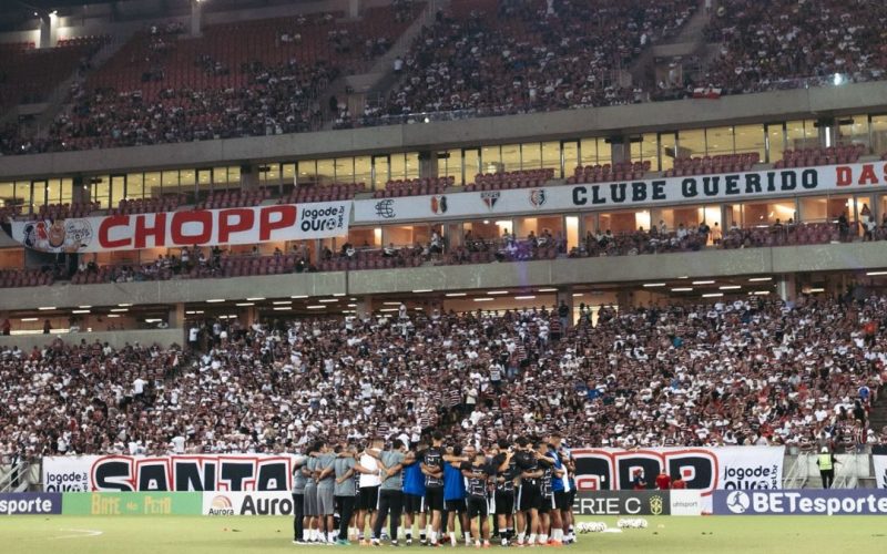 Santa Cruz estreia com vitória no quadrangular da Série C ao vencer o Botafogo-PB por 1 a 0