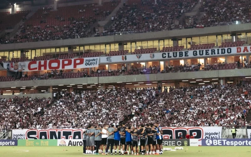 Santa Cruz estreia com vitória no quadrangular da Série C ao vencer o Botafogo-PB por 1 a 0