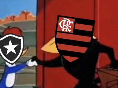 Flamengo usa memes para agradecer ao Botafogo e assume liderança do Brasileirão após empate do rival contra o Palmeiras