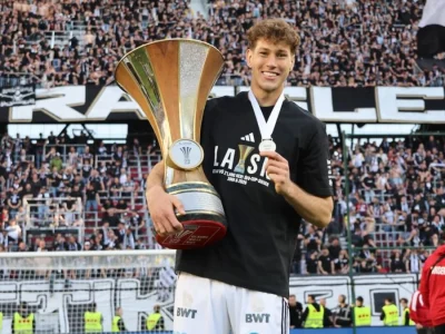 João Victor Tornich, ex-Corinthians, faz história e brilha no LASK na estreia da Champions League após 61 anos