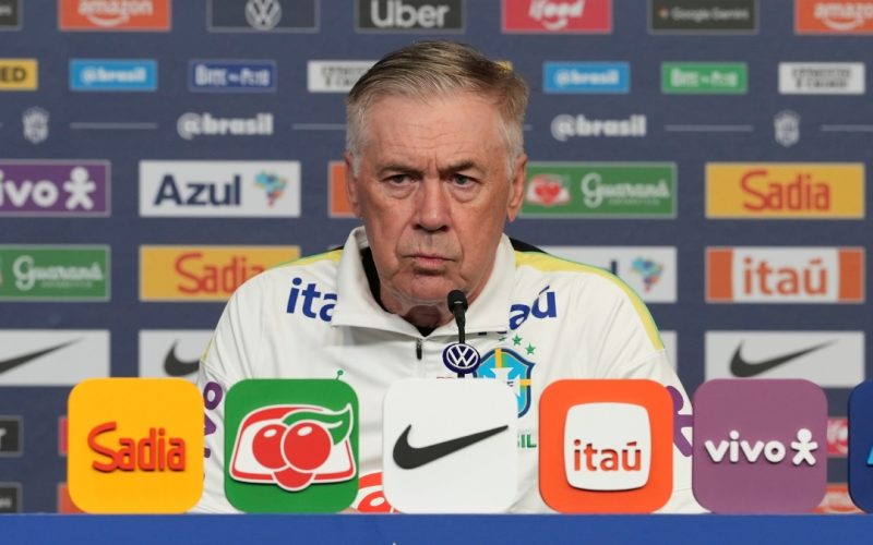 Ancelotti convoca primeiros jogadores para amistosos da Seleção Brasileira após a Copa do Mundo de 2026