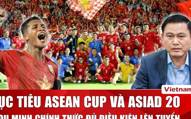 Vietnamita Adou Minh é a nova esperança da seleção para a FIFA ASEAN Cup 2026 e ASIAD 20