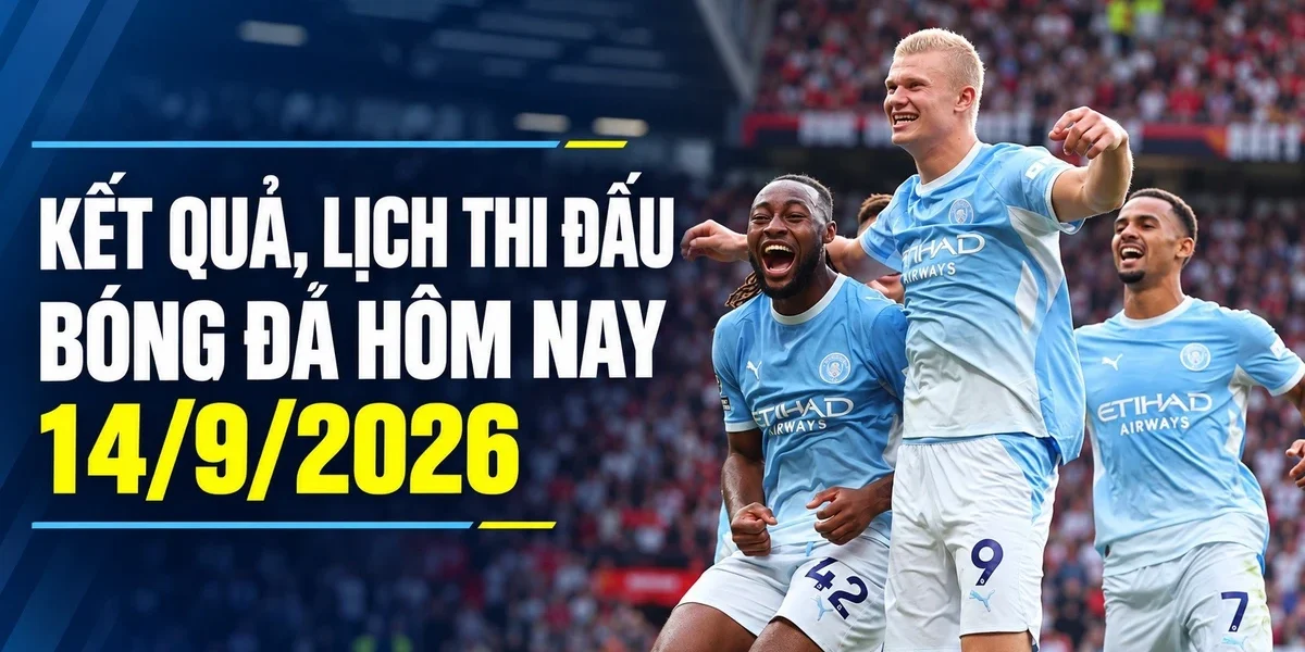Resultados e destaques do futebol: Manchester City vence o Manchester United, Juventus surpreendida e estreia do Vietnã no ASIAD 2026