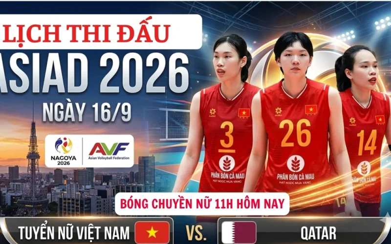 Bola Rolando: Seleção Feminina de Vôlei do Vietnã Enfrenta Qatar no ASIAD 2026 com Foco em Classificação para Quartas-de-Final