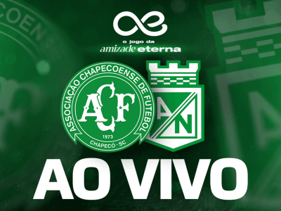 CBF TV transmite jogo da Amizade Eterna entre Chapecoense e Atlético Nacional em homenagem às vítimas da tragédia de 2016