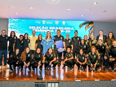 Brasil ganha sua primeira Seleção Feminina Sub-20 de Beach Soccer e inicia treinos em Vitória