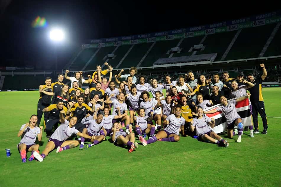São Paulo e Corinthians iniciam a batalha pelo título do Brasileirão Feminino 2026 na Neo Química Arena São Paulo está na final do Brasileirão Feminino (Foto: Miguel Schincariol/Saopaulofc)