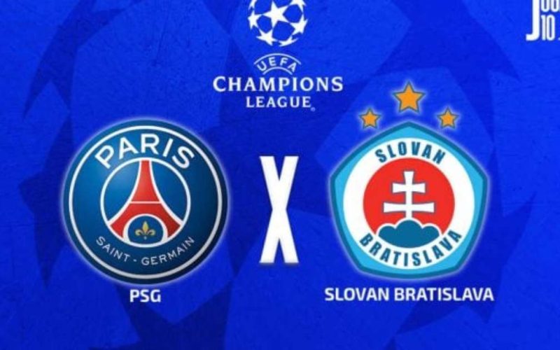 PSG enfrenta Slovan Bratislava na estreia da Champions League buscando tricampeonato inédito