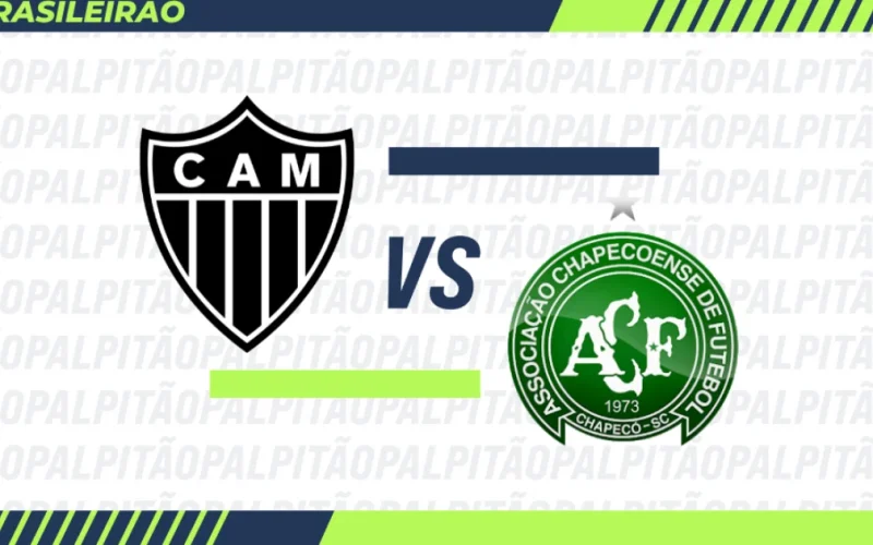 Atlético-MG busca se consolidar no Brasileirão contra a lanterna Chapecoense na Arena MRV