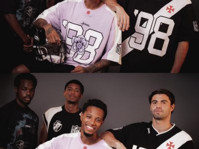 Vasco lança coleção especial de streetwear em parceria com a NFL para o NFL Rio Game 2026