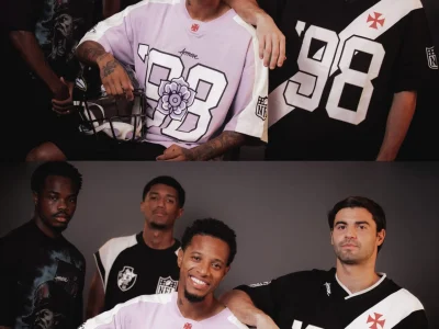 Vasco lança coleção especial de streetwear em parceria com a NFL para o NFL Rio Game 2026