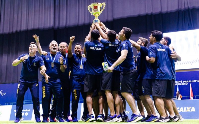Brasil conquista heptacampeonato na Copa América de futebol de cegos ao vencer Colômbia por 3 a 0 em São Paulo
