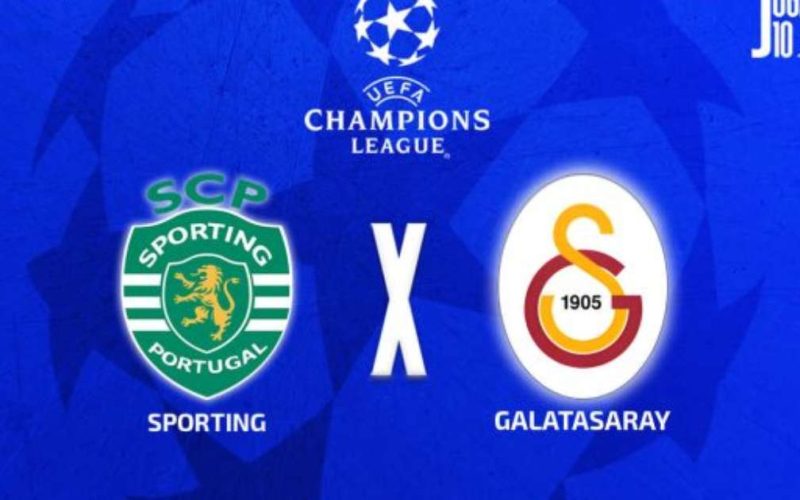Sporting e Galatasaray se enfrentam pela primeira rodada da fase de grupos da Champions League com desfalques importantes no time turco