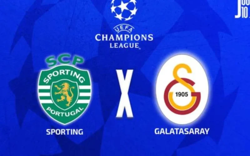 Sporting e Galatasaray se enfrentam pela primeira rodada da fase de grupos da Champions League com desfalques importantes no time turco