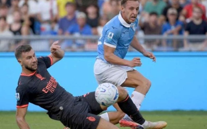Empate emocionante: Lazio e Milan trocam golpes e dividem pontos na Série A