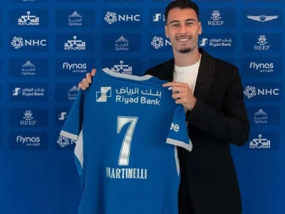 Gabriel Martinelli é o novo atacante do Al-Hilal em transferência histórica do Arsenal