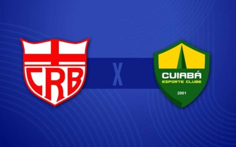 CRB e Cuiabá duelam às 16h em Maceió por vaga no G-6 da Série B; saiba onde assistir!