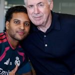 Ancelotti visita CT do Real Madrid para acompanhar recuperação de brasileiros antes de amistosos