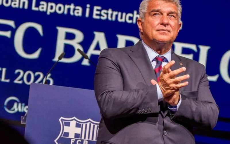Joan Laporta critica Super Data Fifa após lesão de Raphinha e aponta preocupação com desfalque no Barça