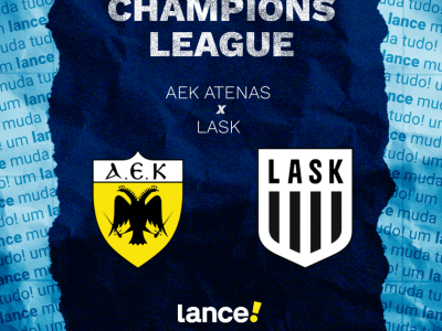AEK Atenas e LASK duelam na Champions League; saiba onde assistir ao jogo nesta terça-feira