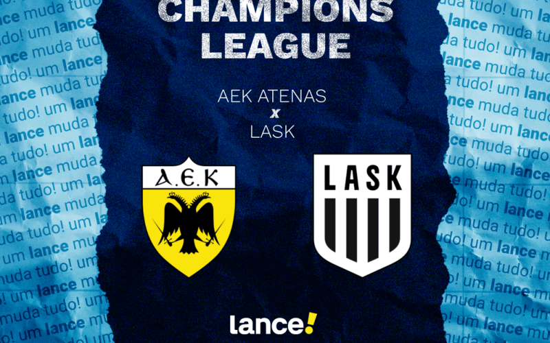 AEK Atenas e LASK duelam na Champions League; saiba onde assistir ao jogo nesta terça-feira