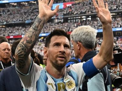 Partidas do Campeonato Argentino farão homenagem a Messi com interrupção aos 10 minutos de jogo