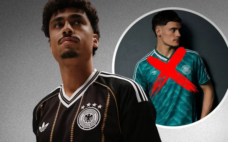Alemanha lança camisa especial após proibição da UEFA para evitar uso de modelo retrô de 1990