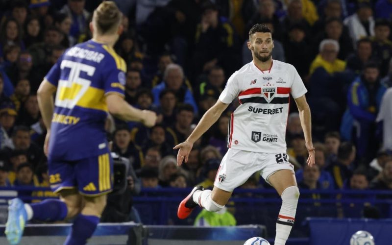São Paulo busca reverter derrota em casa contra o Boca Juniors nas quartas da Copa Sul-Americana