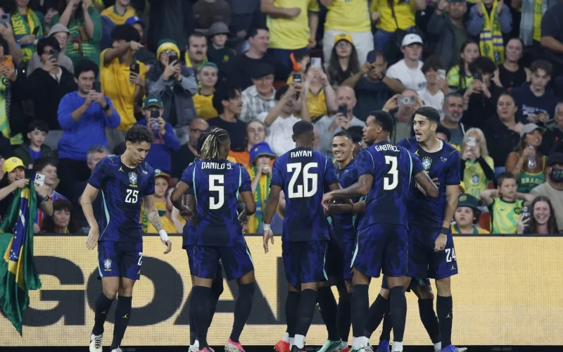 Brasil supera Austrália em amistoso recheado de gols e retoma confiança após empate na Data Fifa