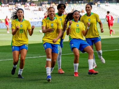 Brasil enfrenta Inglaterra em partida decisiva por liderança no Grupo B da Copa do Mundo Feminina Sub-20