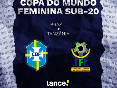 Brasil estreia na Copa do Mundo Sub-20 Feminina enfrentando a Tanzânia; saiba onde assistir ao jogo