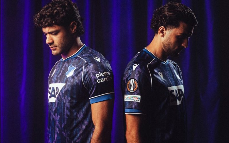 Hoffenheim apresenta nova camisa da Europa League 2026-2027 com fornecedora Macron
