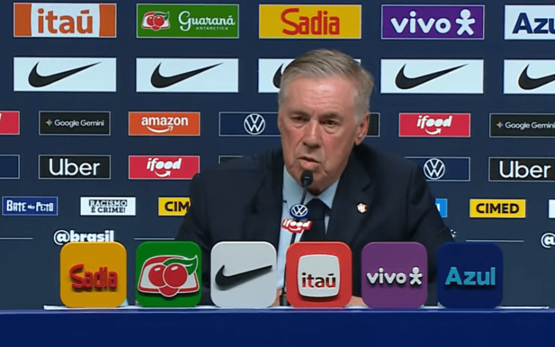 Convocação de Ancelotti marca recomeço da Seleção Brasileira: horário e onde assistir ao anúncio