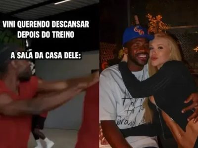 RB Leipzig ironiza festa de Vini Jr. e Virginia com meme nas redes sociais